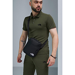 Комплект TNF хаки Футболка Polo и Шорты + Барсетка Реплика XXXL (1396763082/5)