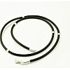 Каучуковий шнурок з вставками Maxi Silver 8605