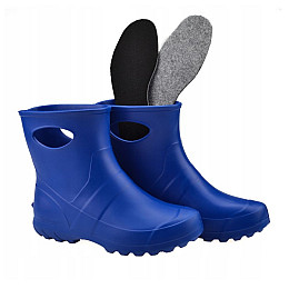 Женские резиновые сапоги из пенки Lemigo Garden 752 синие 40