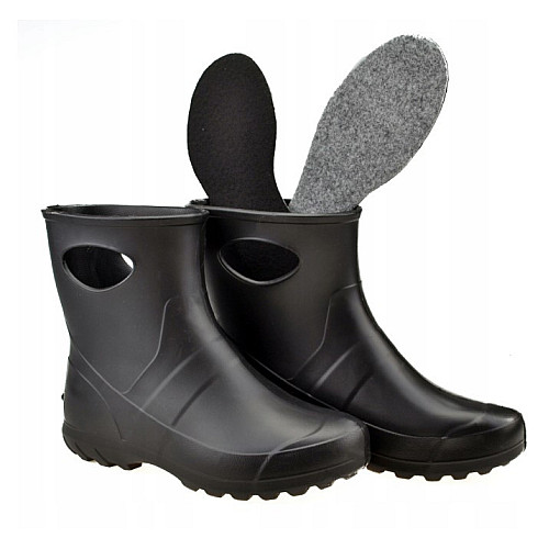 Женские резиновые сапоги из пенки Lemigo Garden 752 черные 39