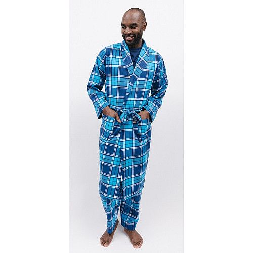 Халат мужской Cyberjammies Felix 6935 M Синий (5051877471757)