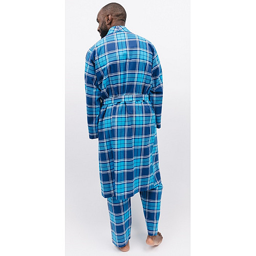 Халат мужской Cyberjammies Felix 6935 M Синий (5051877471757)