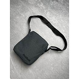 Барсетка Reebok темно-серый меланж (1599835917)