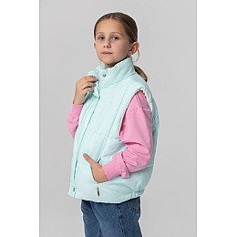 Жилет для дівчинки Xzkami B-219 128 см М'ятний (2000989905240)