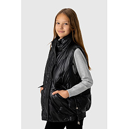 Жилет для дівчинки Xzkami B-177 152 см Чорний (2000989908555)