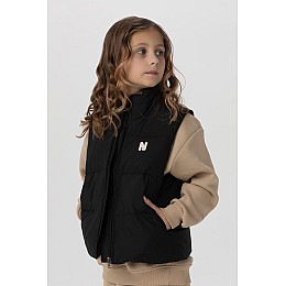 Жилет для дівчинки Xzkami B-179 116 см Чорний (2000989907275)