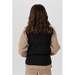 Жилет для дівчинки Xzkami B-179 128 см Чорний (2000989907305)