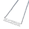 Кулон Блек Пинк Black Pink лого на цепочке (22929) Bioworld