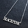 Кулон Блек Пинк Black Pink лого на цепочке (22929) Bioworld