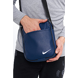 Барсетка Nike экокожа синяя (1592392264)