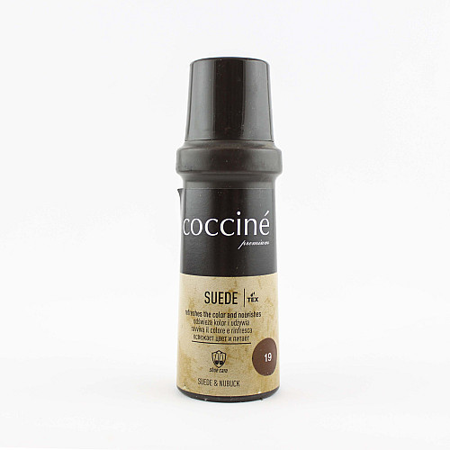 Жидка крем-фарба для замші та нубуку Coccine Suede №02 чорний 75 мл 1478
