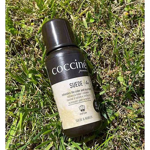 Жидка крем-фарба для замші та нубуку Coccine Suede №02 чорний 75 мл 1478