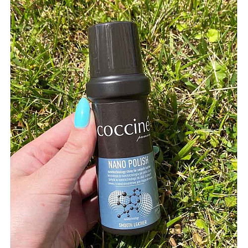 Жидкая паста-блеск для кожи Coccine NANO POLISH черная 75мл 7111