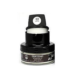 Крем для взуття з губкою Coccine Cream Elegance Білий 50мл 1883