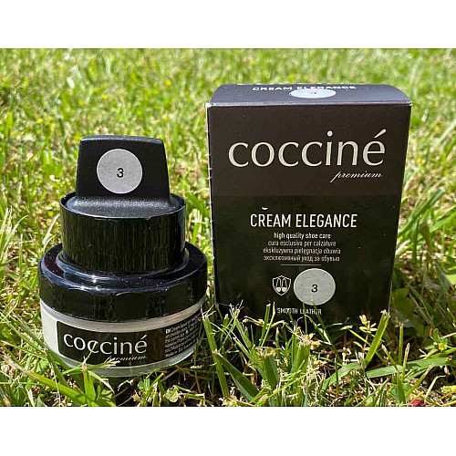Крем для взуття з губкою Coccine Cream Elegance Білий 50мл 1883