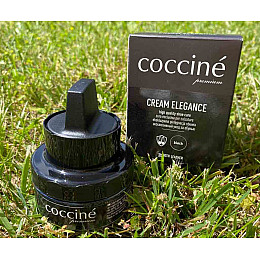 Крем для взуття з губкою Coccine Cream Elegance Чорний 50 мл 1692