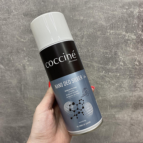 Дезодорант для обуви с частицами серебра Coccine Nano Deo Silver 400 мл 4863