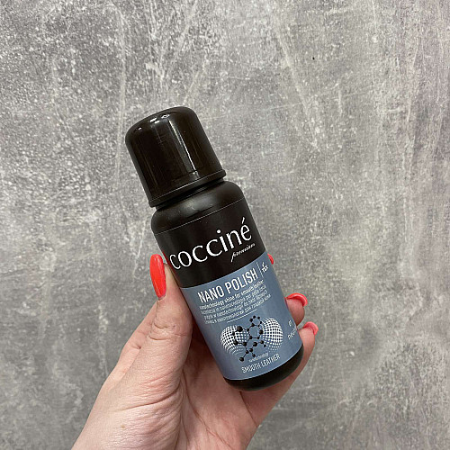 Жидка паста-блиск для шкіри Coccine NANO POLISH безколірна 75мл 7098