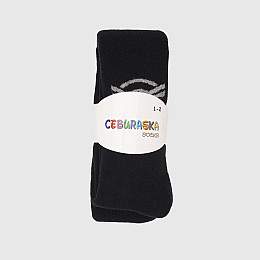 Колготы для мальчика Ceburahka Звезда 0-1 год Черный (2000990258526)