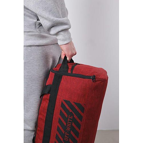 Сумка Off White червоний меланж (3083118903)