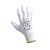 Перчатки антиэлектрические покрыты полиуретаном Lahti Pro 2304 10(XL) белые
