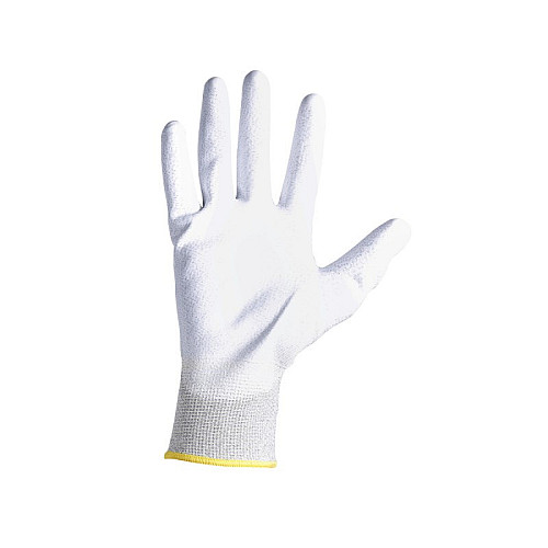 Перчатки антиэлектрические покрыты полиуретаном Lahti Pro 2304 10(XL) белые