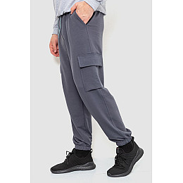Спортивные штаны мужские двухнитка серый 241R0651-1 Ager M