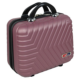 Б'юті-кейс дорожній ABS пластик GD Polo S1645433 14L Пудровий