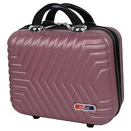 Б'юті-кейс дорожній ABS пластик GD Polo S1645433 14L Пудровий