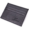 Кард-кейс з натуральної шкіри ST Leather 22447 Чорний