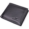 Мужський гаманець-зажим з натуральної шкіри ST Leather 22460 Чорний