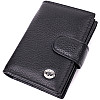Визитница из натуральной кожи ST Leather 22469 Черный