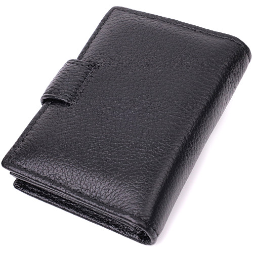 Визитница из натуральной кожи ST Leather 22469 Черный