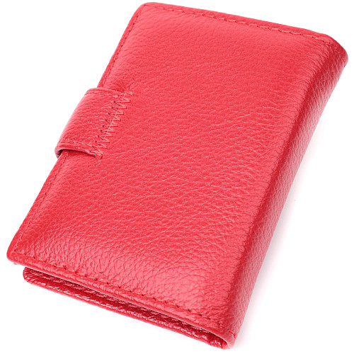Визитница из натуральной кожи ST Leather 22470 Красный