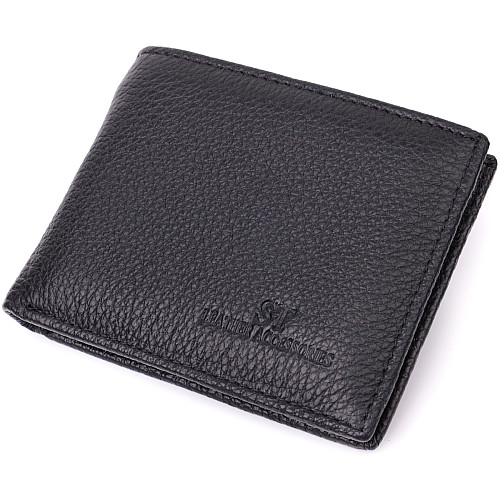 Зажим из натуральной кожи ST Leather 22472 Черный