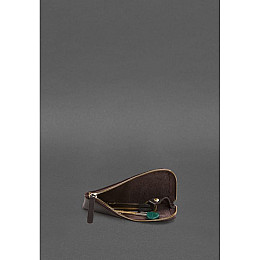 Кожаная карманная ключница BlankNote 5.0 темно-коричневая