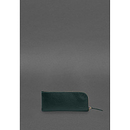 Кожаная карманная ключница BlankNote 5.0 Зеленая