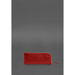 Кожаная карманная ключница BlankNote 5.0 Красная