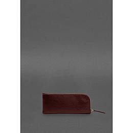 Кожаная карманная ключница BlankNote 5.0 Бордовая
