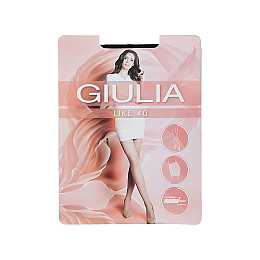 Классические колготки с шортиками Giulia Like 40 den nero-4