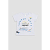 Костюм с шортами для мальчика Difa 68 Белый ЦБ-00243618 (SKT000968830)