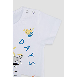 Костюм с шортами для мальчика Difa 86 Белый ЦБ-00243618 (SKT000968832)