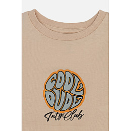 Костюм с шортами для мальчика Toontoy 104 Бежевый ЦБ-00244125 (SKT000977881)