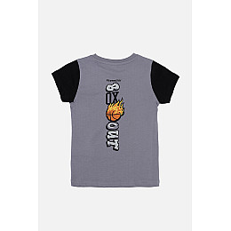 Костюм с шортами для мальчика Toontoy 110 Серый ЦБ-00245221 (SKT000980869)