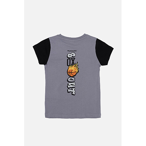 Костюм с шортами для мальчика Toontoy 92 Серый ЦБ-00245221 (SKT000994752)