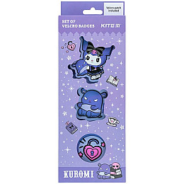 Набор бейджей на липучках TokiDoki 3 шт KITE (HK24-3012-1)