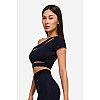 Спортивний топ Designed for Fitness Savage Чорний L (30675049)