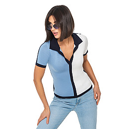 Пуловер женский SVTR 537 50-52 Голубой