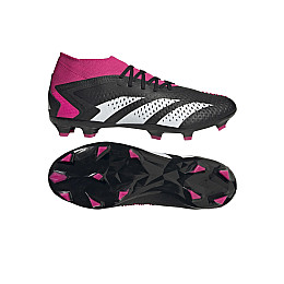 Бутсы футбольные мужские Adidas Predator Accuracy.3 FG UNI Black/Pink 42 2/3 (27 см)