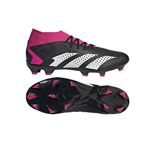 Бутсы футбольные мужские Adidas Predator Accuracy.3 FG UNI Black/Pink 45 1/3 (29 см)